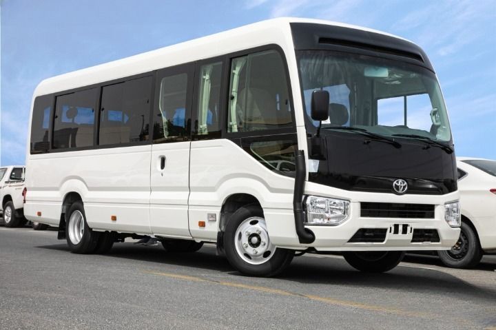 Toyota Coaster Shuttle Riyadh Jeddah Dammam